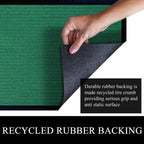 A1HC New Durable and Versatile Polypropylene Rubber Door Mat All Weather Inside Outside Door Mat