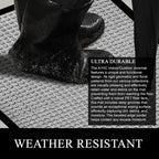 A1HC New Durable and Versatile Polypropylene Rubber Door Mat All Weather Inside Outside Door Mat