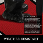 A1HC New Durable and Versatile Polypropylene Rubber Door Mat All Weather Inside Outside Door Mat