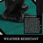 A1HC New Durable and Versatile Polypropylene Rubber Door Mat All Weather Inside Outside Door Mat