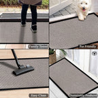 A1HC New Durable and Versatile Polypropylene Rubber Door Mat All Weather Inside Outside Door Mat