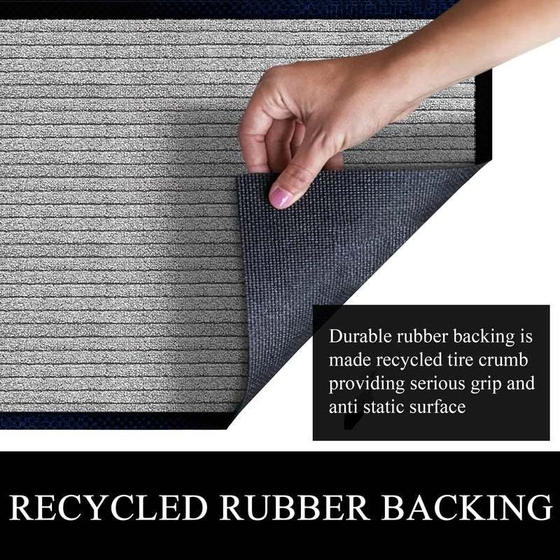 A1HC New Durable and Versatile Polypropylene Rubber Door Mat All Weather Inside Outside Door Mat