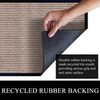 A1HC New Durable and Versatile Polypropylene Rubber Door Mat All Weather Inside Outside Door Mat