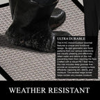 A1HC New Durable and Versatile Polypropylene Rubber Door Mat All Weather Inside Outside Door Mat