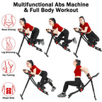 Appareil abdominal pliable pour exercices abdominaux à domicile