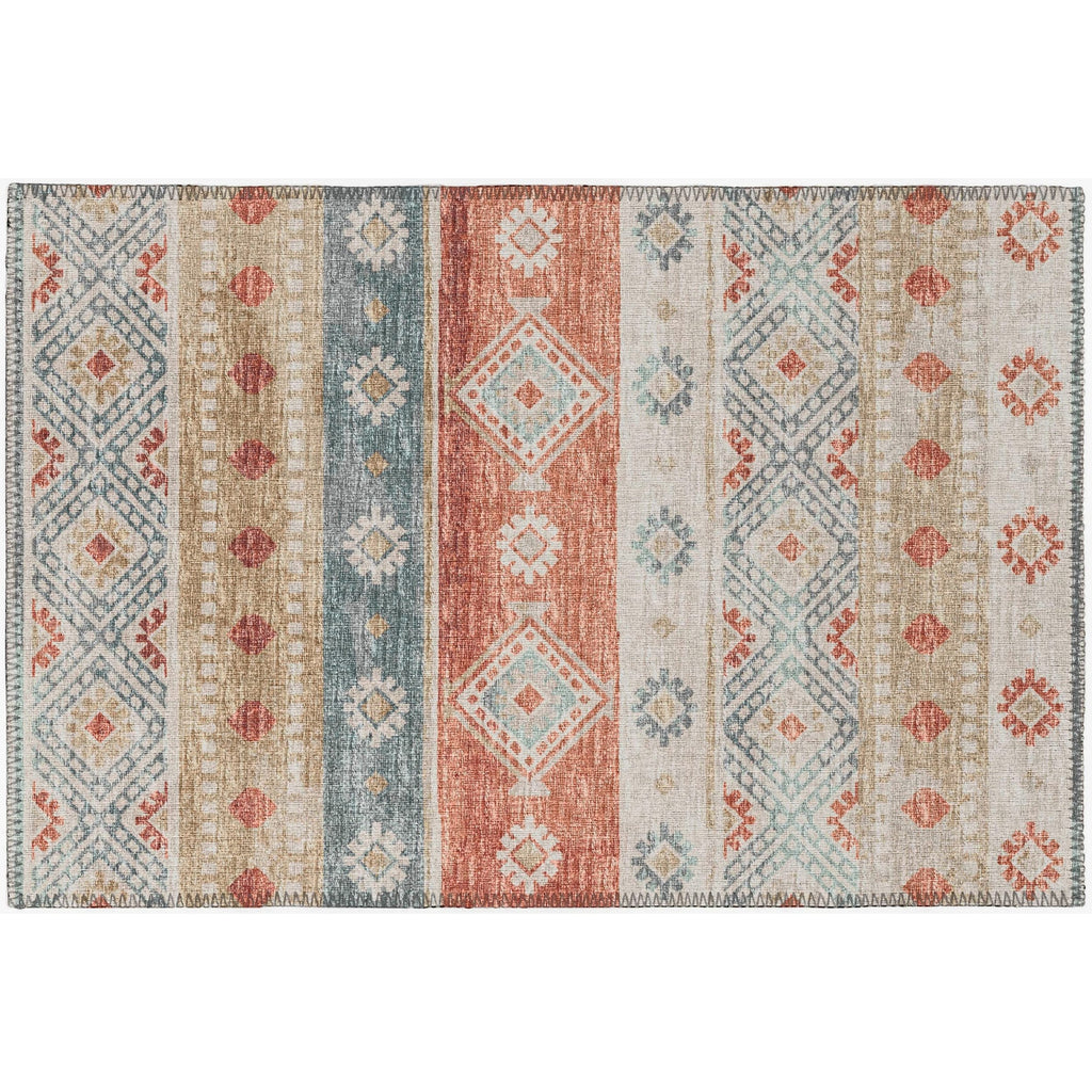 Addison Indoor/ Outdoor Yuma Southwest Boho Washable Rug