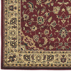 Admire Home Living Caroline Traditional Floral Sarouk Pattern Area Rug