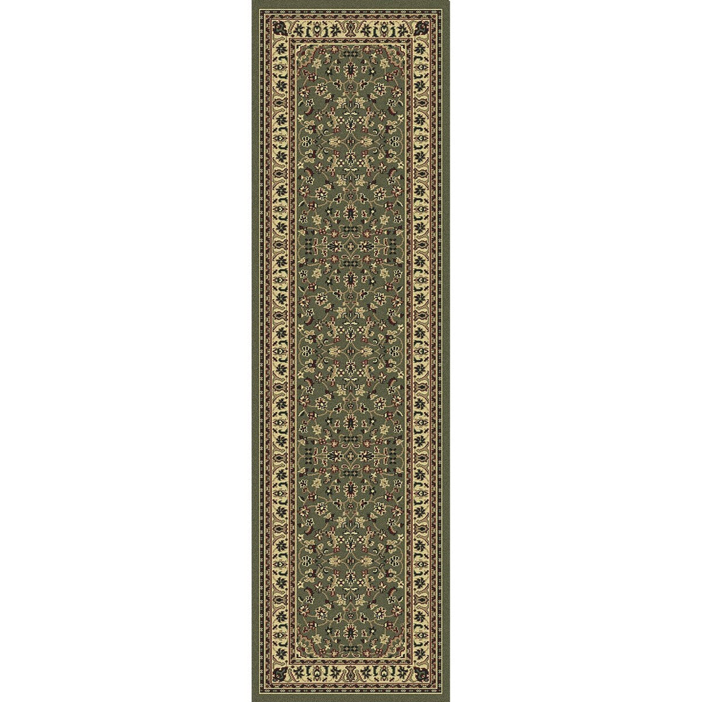 Admire Home Living Caroline Traditional Floral Sarouk Pattern Area Rug