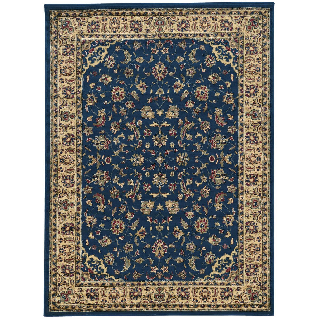 Admire Home Living Caroline Traditional Floral Sarouk Pattern Area Rug