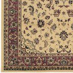 Admire Home Living Caroline Traditional Floral Sarouk Pattern Area Rug