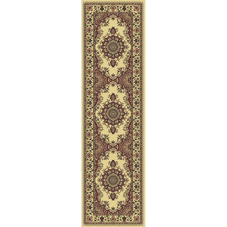 Admire Home Living Caroline Traditional Medallion Area Rug