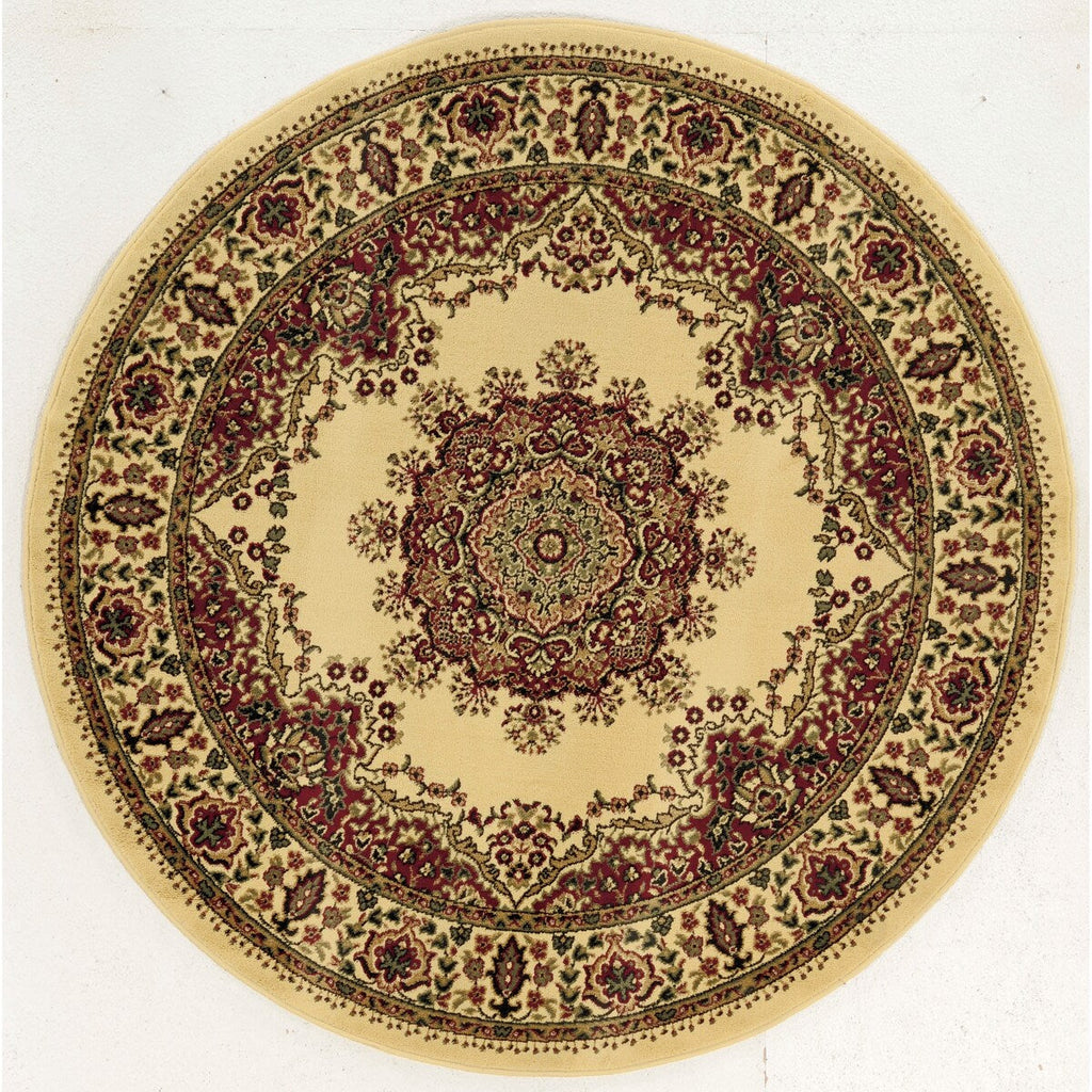 Admire Home Living Caroline Traditional Medallion Area Rug