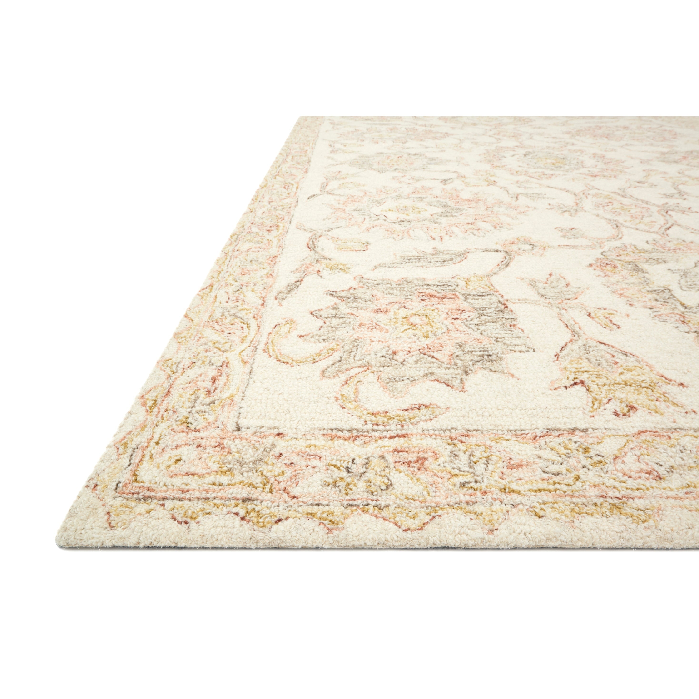 Alexander Home Annabelle Botanical Vineyard Hand-Hooked Wool Rug