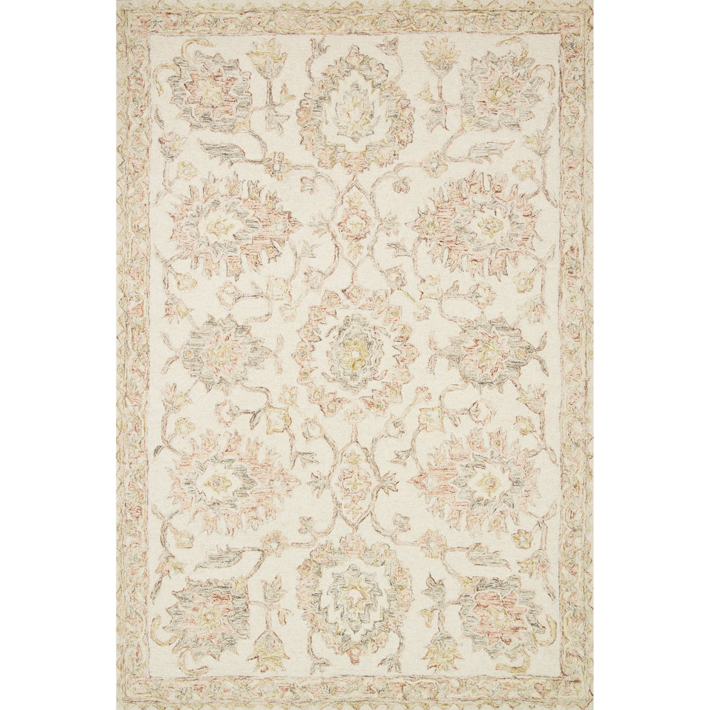 Alexander Home Annabelle Botanical Vineyard Hand-Hooked Wool Rug