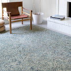 Alexander Home Aspen Denim Wool Hand-tufted Contemporary Area Rug