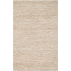 Alexander Home Farmhouse Jute and Leather Handwoven Area Rug
