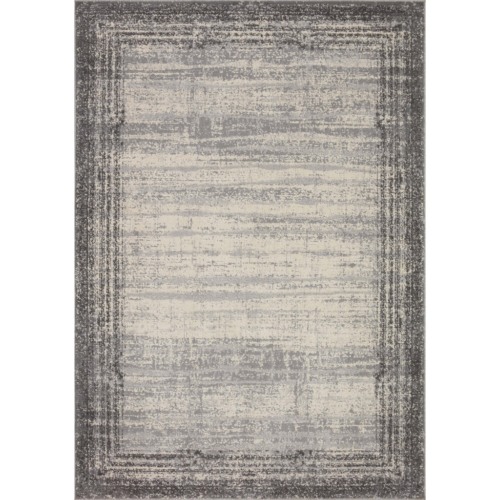 Alexander Home Grant Modern Abstract Border Area Rug