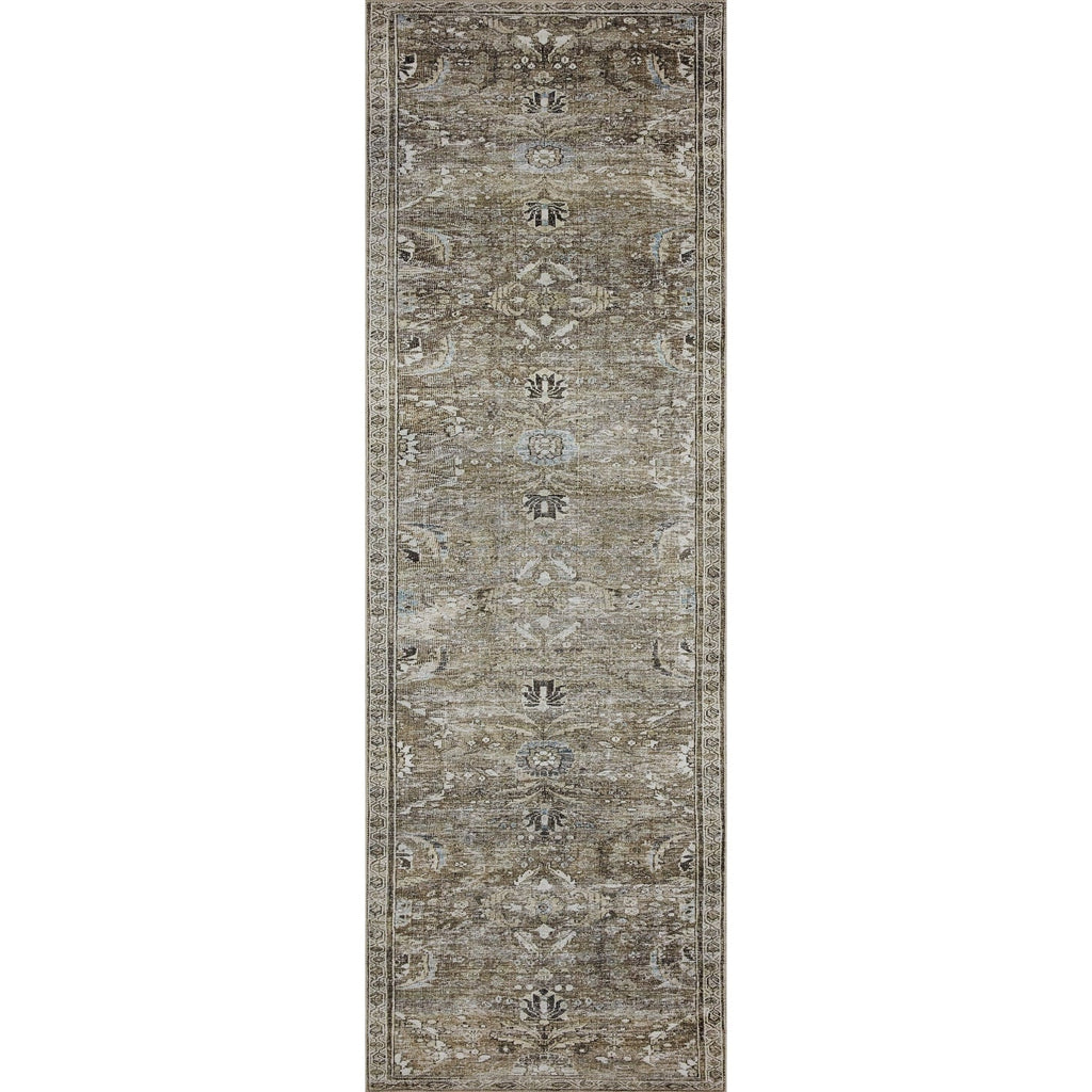 Alexander Home Isabelle Shabby Chic Vintage Distressed Printed Area Rug