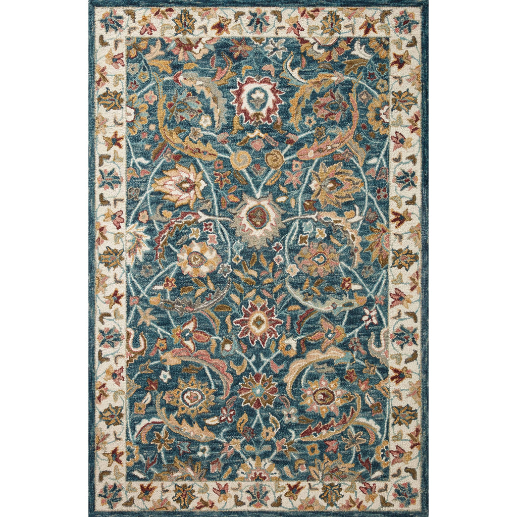 Alexander Home Madeline 100% Wool Hand-Hooked Heritage Area Rug