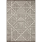 Alexander Home Renee Geometric Modern Indoor / Outdoor Rug