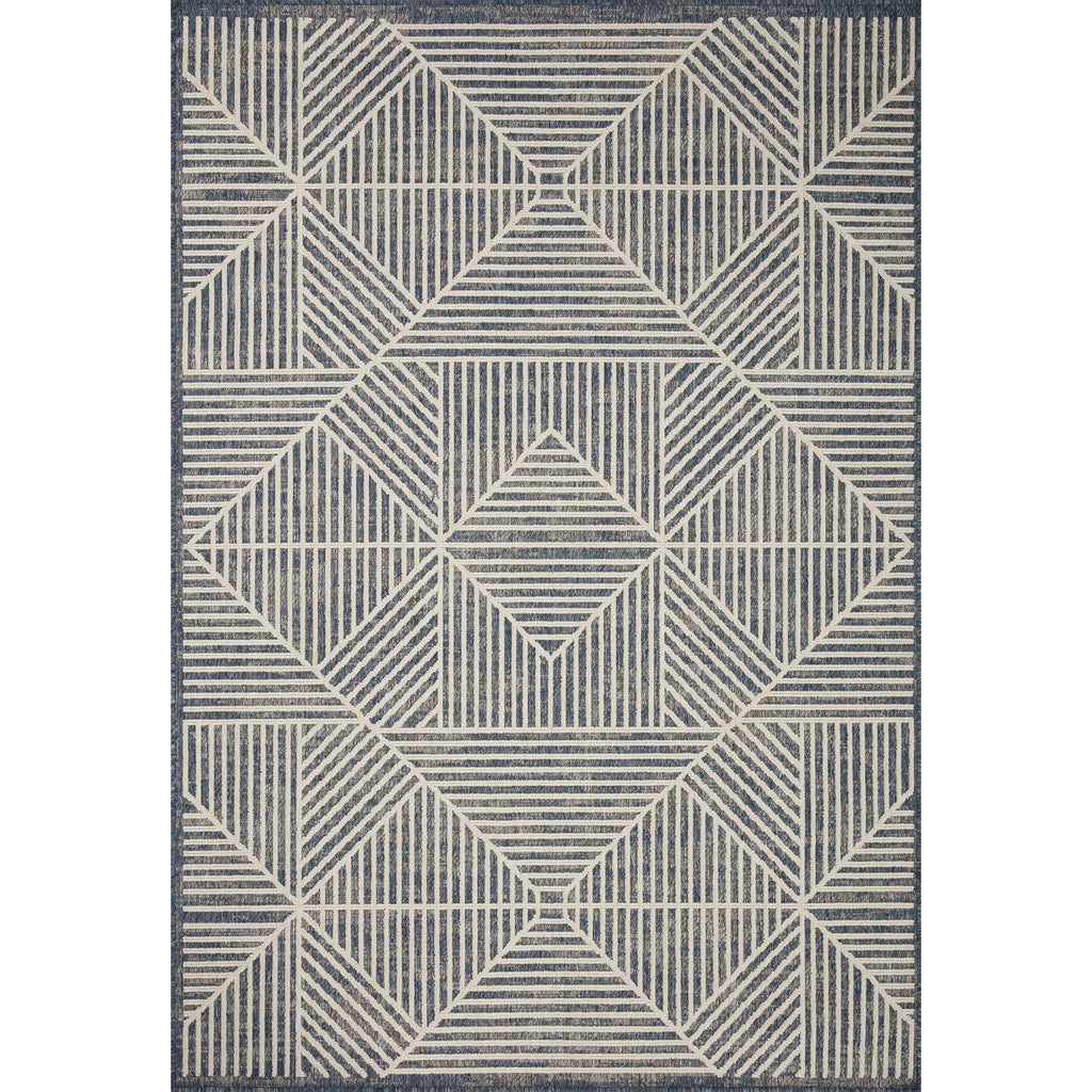 Alexander Home Renee Geometric Modern Indoor / Outdoor Rug