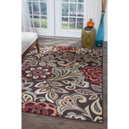 Decora Farmhouse Floral Indoor Area Rug