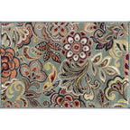 Decora Farmhouse Floral Indoor Area Rug