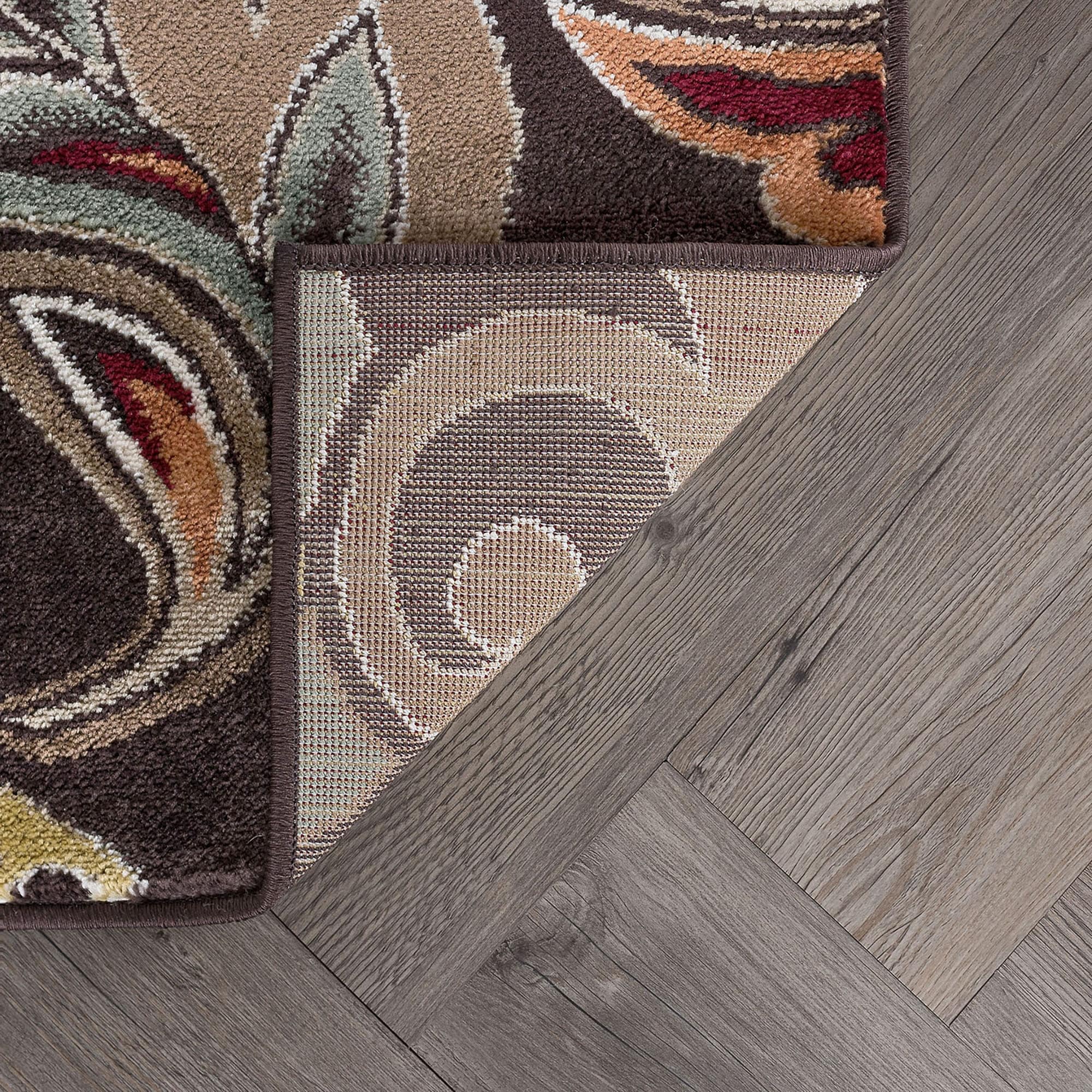 Decora Farmhouse Floral Indoor Area Rug