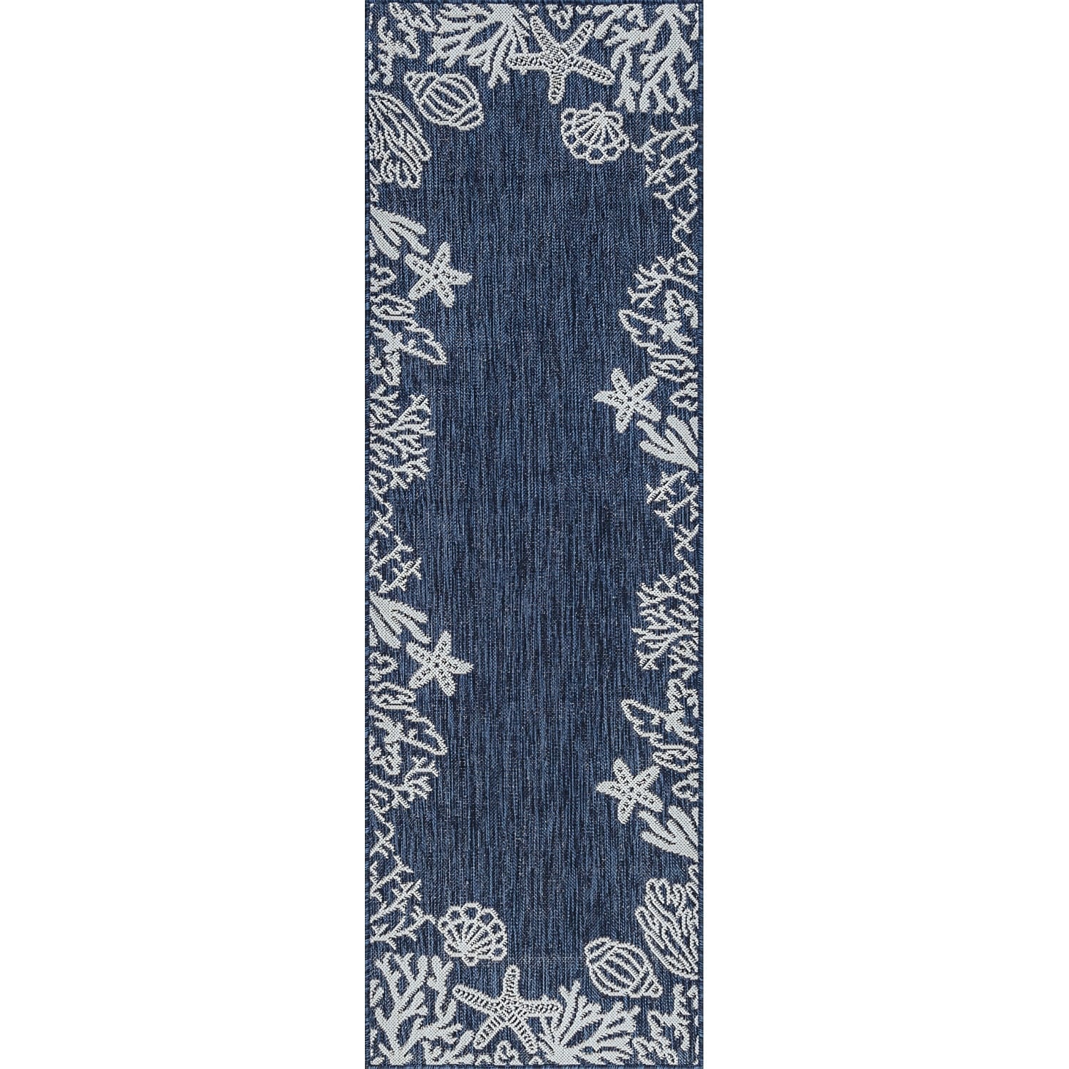 Exo Coastal Graphic Print Indoor/Outdoor Area Rug