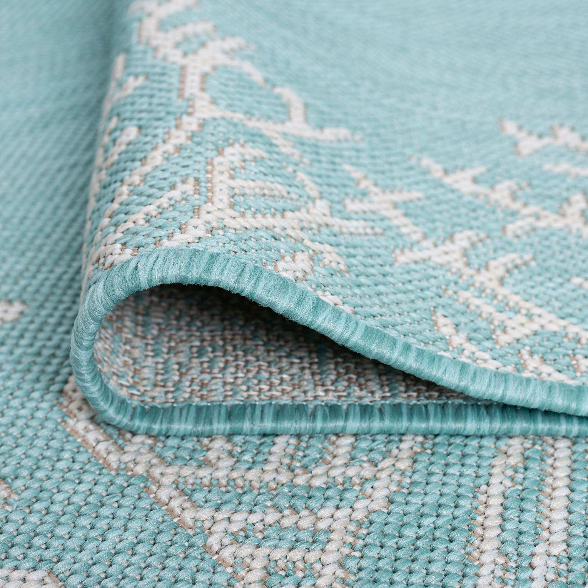 Exo Coastal Graphic Print Indoor/Outdoor Area Rug