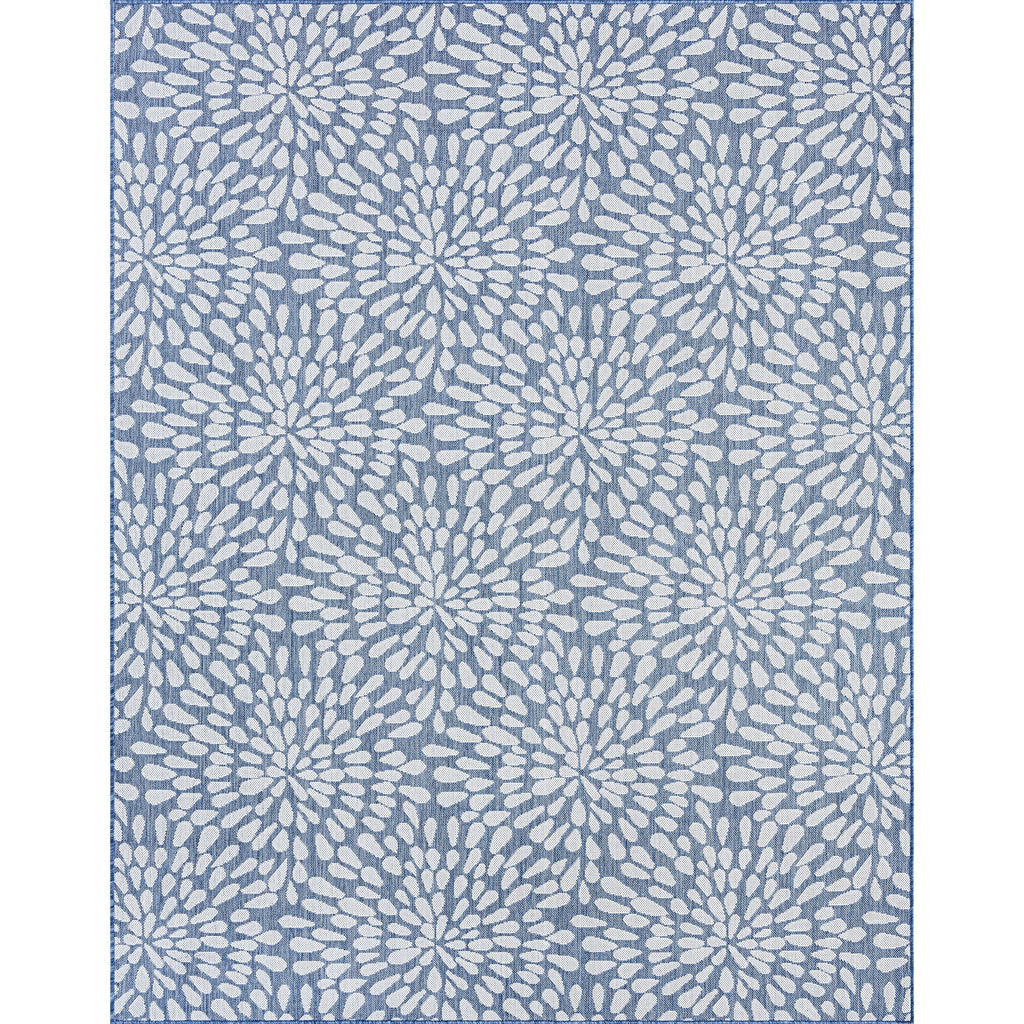 Exo Coastal Floral Indoor/Outdoor Area Rug