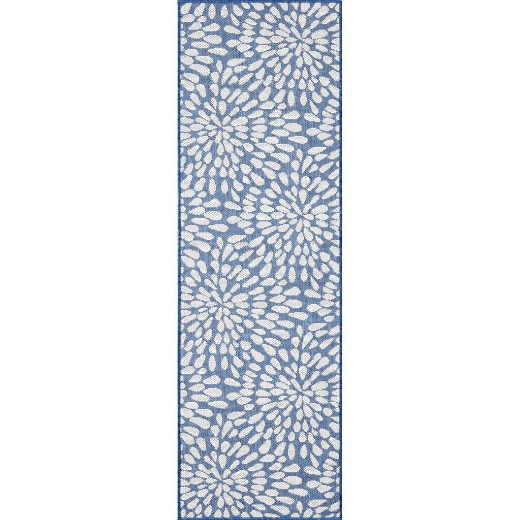 Exo Coastal Floral Indoor/Outdoor Area Rug