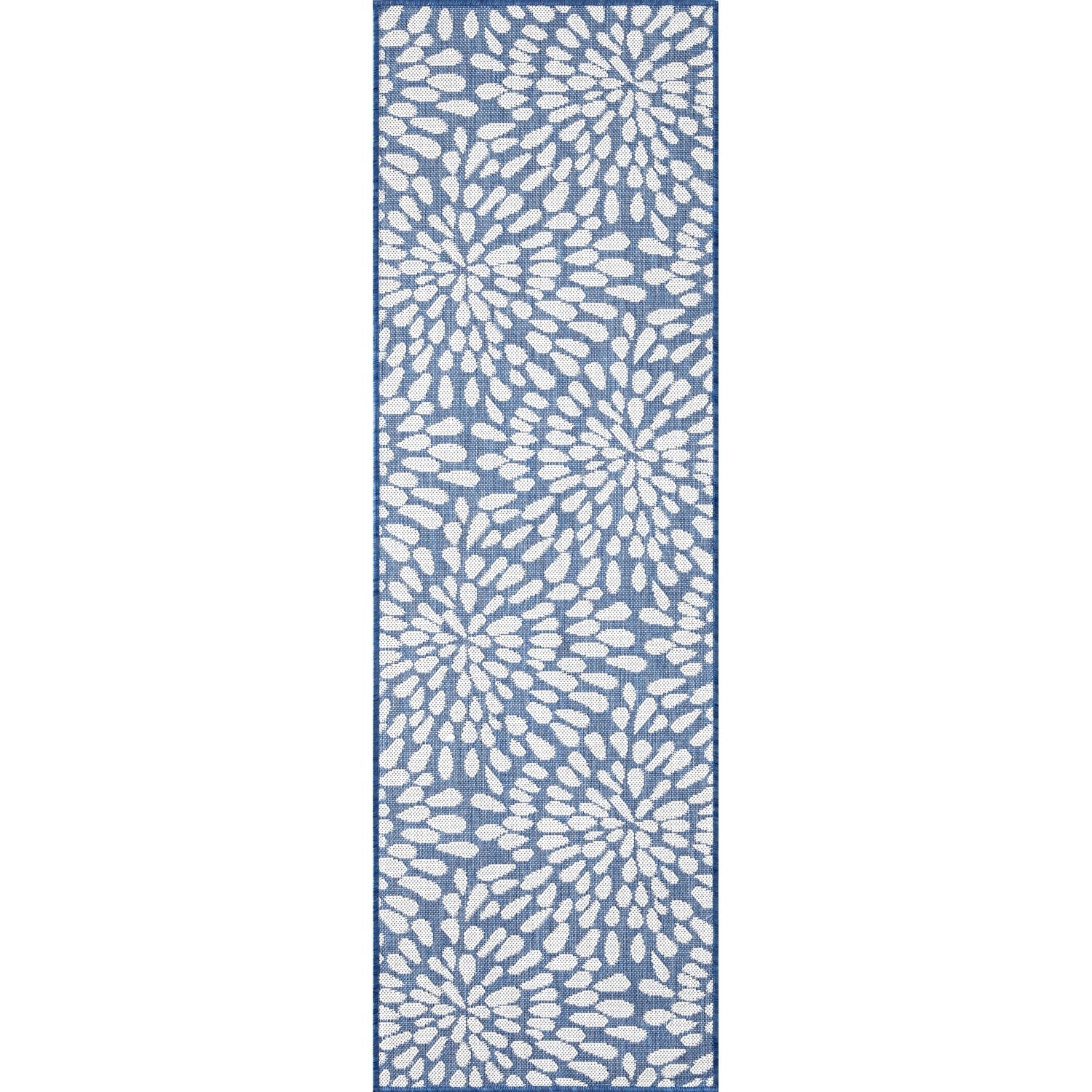 Exo Coastal Floral Indoor/Outdoor Area Rug