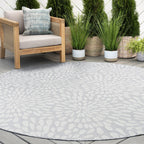 Exo Coastal Floral Indoor/Outdoor Area Rug