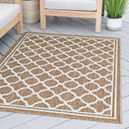 Exo Coastal Geometric Indoor/Outdoor Area Rug
