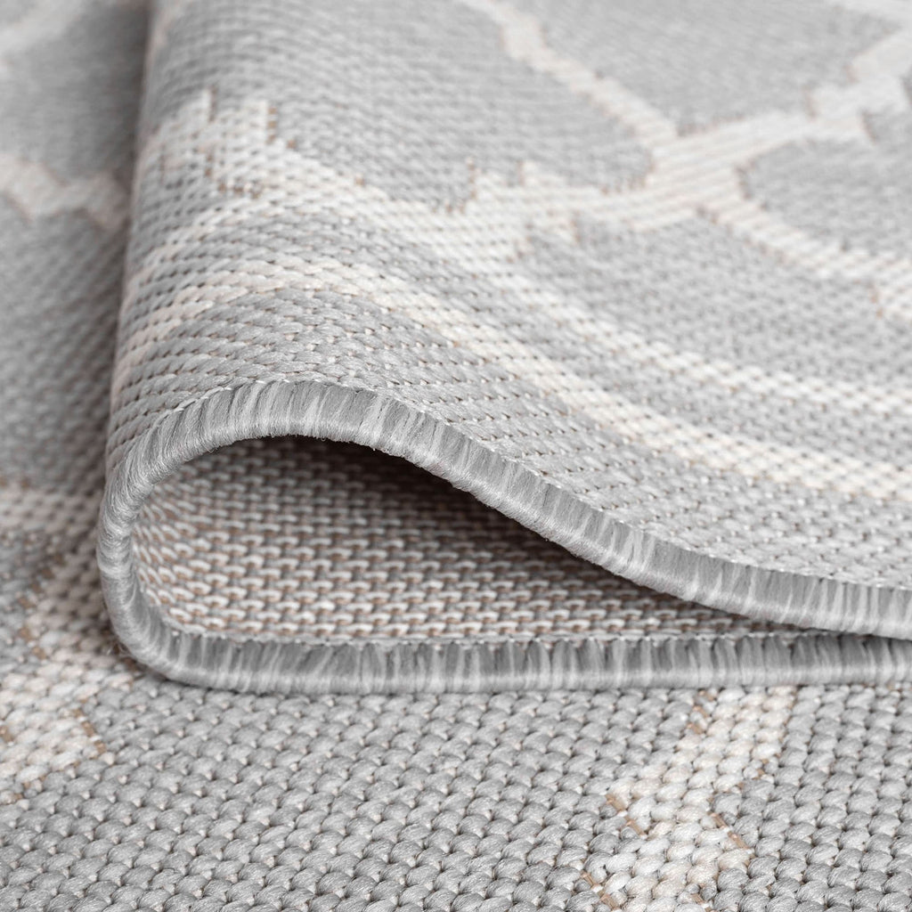 Exo Coastal Geometric Indoor/Outdoor Area Rug