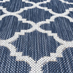 Exo Coastal Geometric Indoor/Outdoor Area Rug