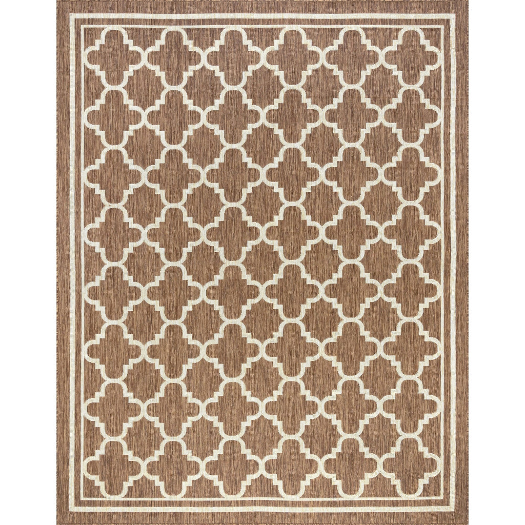 Exo Coastal Geometric Indoor/Outdoor Area Rug
