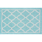 Exo Coastal Geometric Indoor/Outdoor Area Rug
