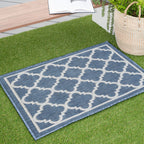 Exo Coastal Geometric Indoor/Outdoor Area Rug