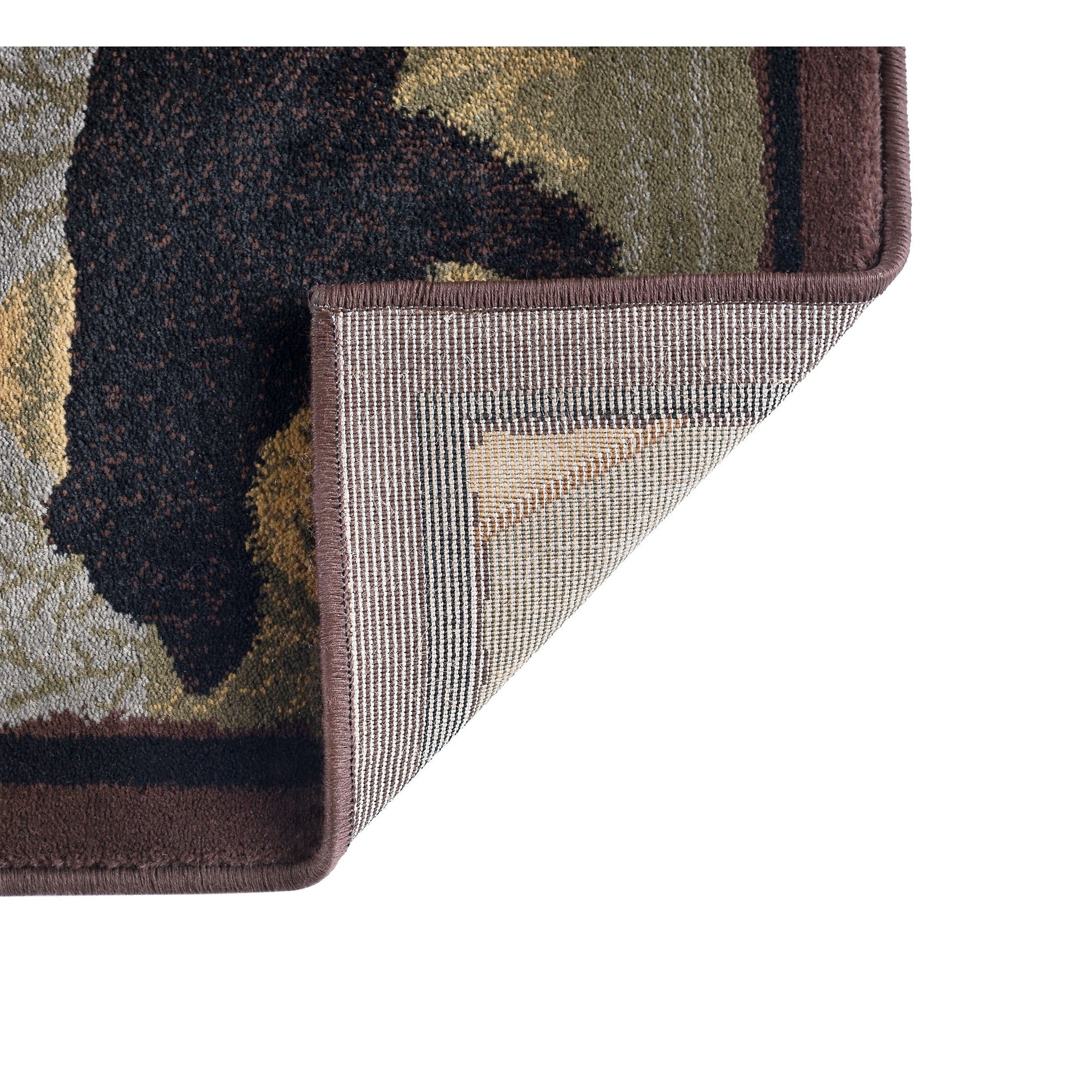 Area Rug & Runner - Lodge Cabin Farmhouse Rugs for Living Room Bedroom Dining Room Kitchen 2x3 / 3x8 / 5x7 / 8x10 / 9x12 / Round