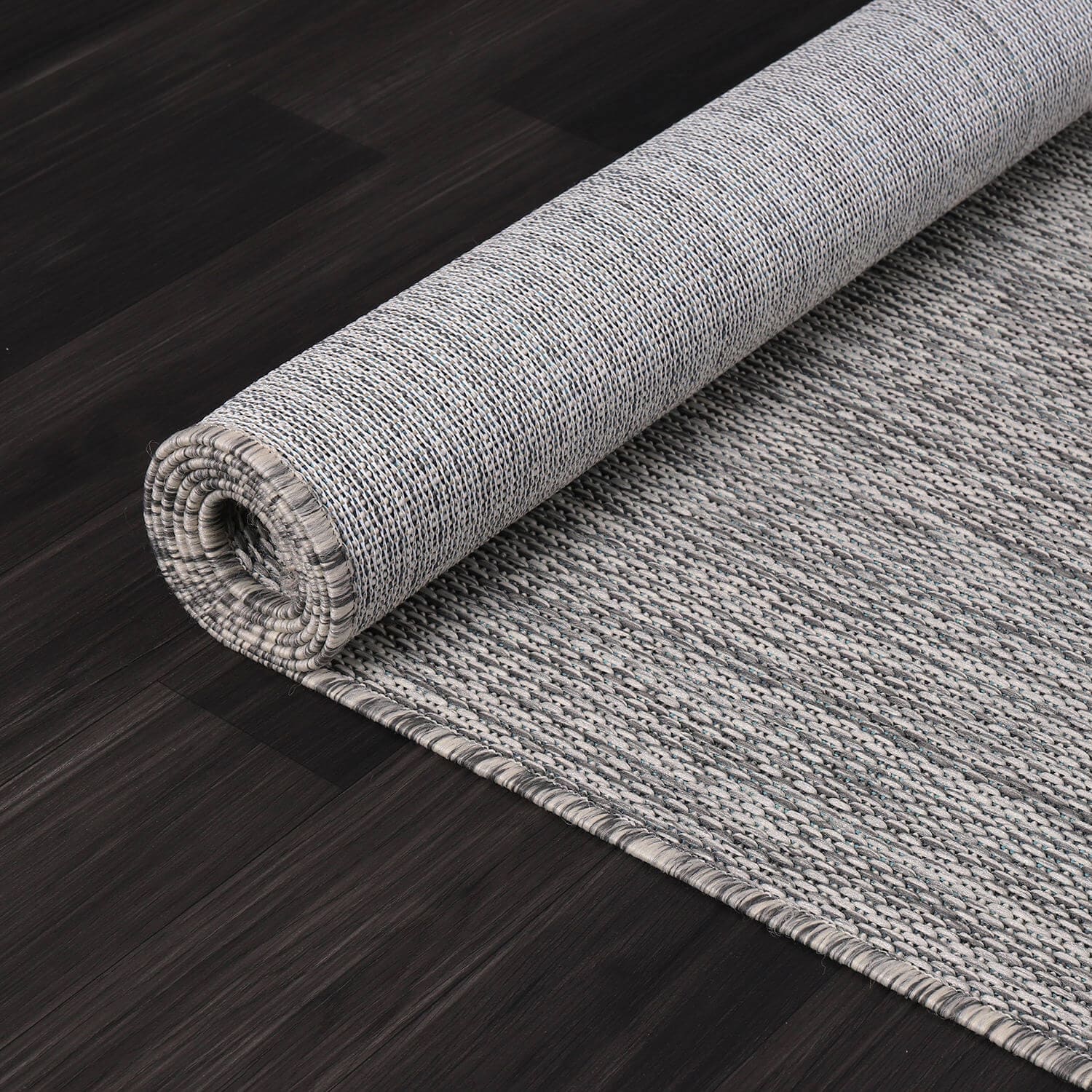 Aloha Washable Solid Indoor Outdoor Area Rug Patio Deck Living Room