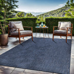 Aloha Washable Solid Indoor Outdoor Area Rug Patio Deck Living Room