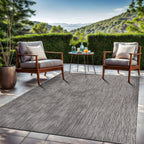 Aloha Washable Solid Indoor Outdoor Area Rug Patio Deck Living Room