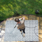 Amsterdam Design 100% Eco-friendly Lightweight Plastic Outdoor Mat/Rug