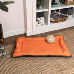 Archie Traditional Oxford Waterproof Indoor/Outdoor Hand-Washable Memory Foam Camping Pet Bed