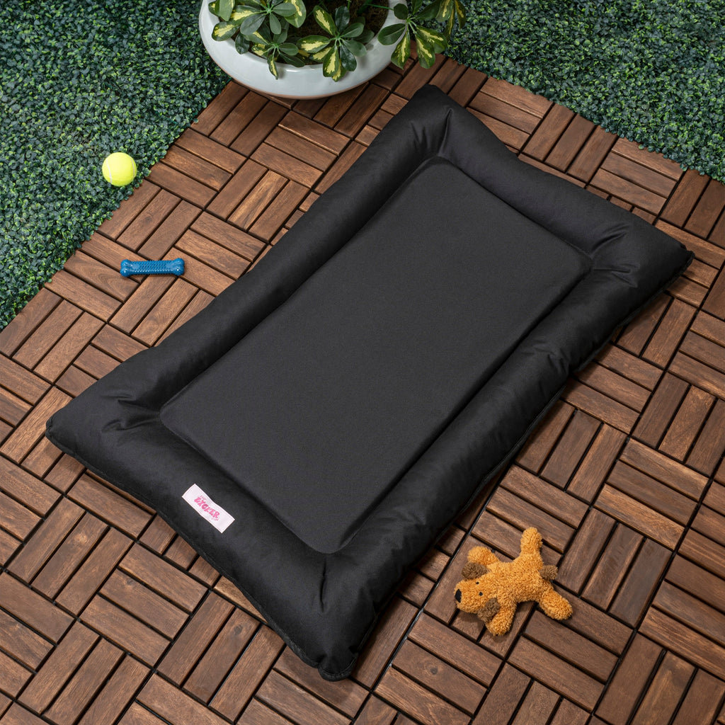 Archie Traditional Oxford Waterproof Indoor/Outdoor Hand-Washable Memory Foam Camping Pet Bed