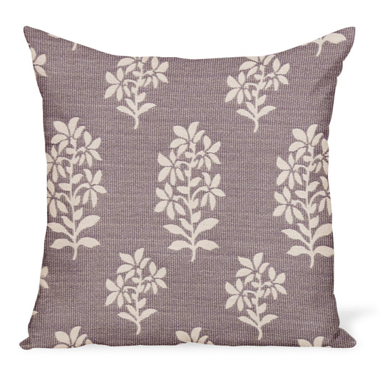 Coussin d'extérieur Asha de Peter Dunham Textiles en lilas