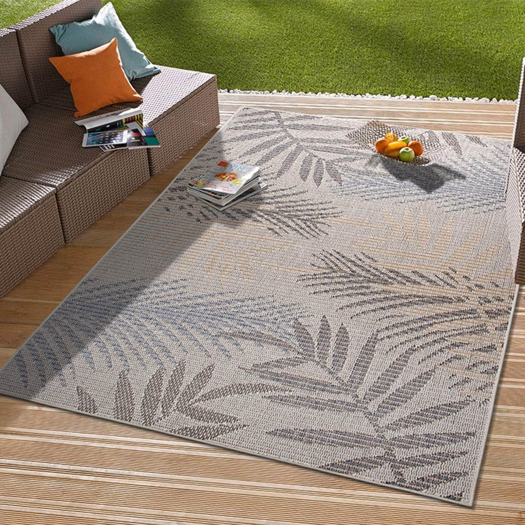 Bahama Palm Frond Indoor/Outdoor Area Rug
