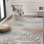 Bahama Palm Frond Indoor/Outdoor Area Rug